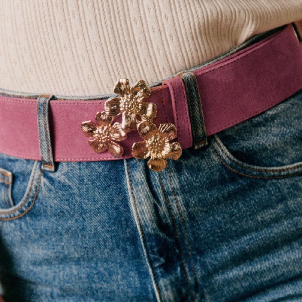 Sezane Belt Nine Peony Size 80